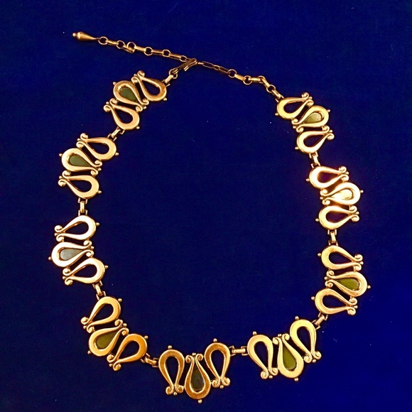 Renoir Jewelry - Vintage Renoir Copper Matisse Abstract Necklace